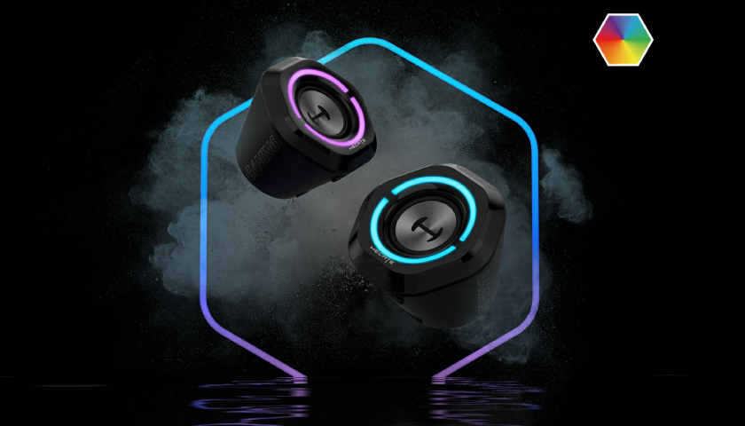 Футуристическая RGB-подсветка Edifier G1000